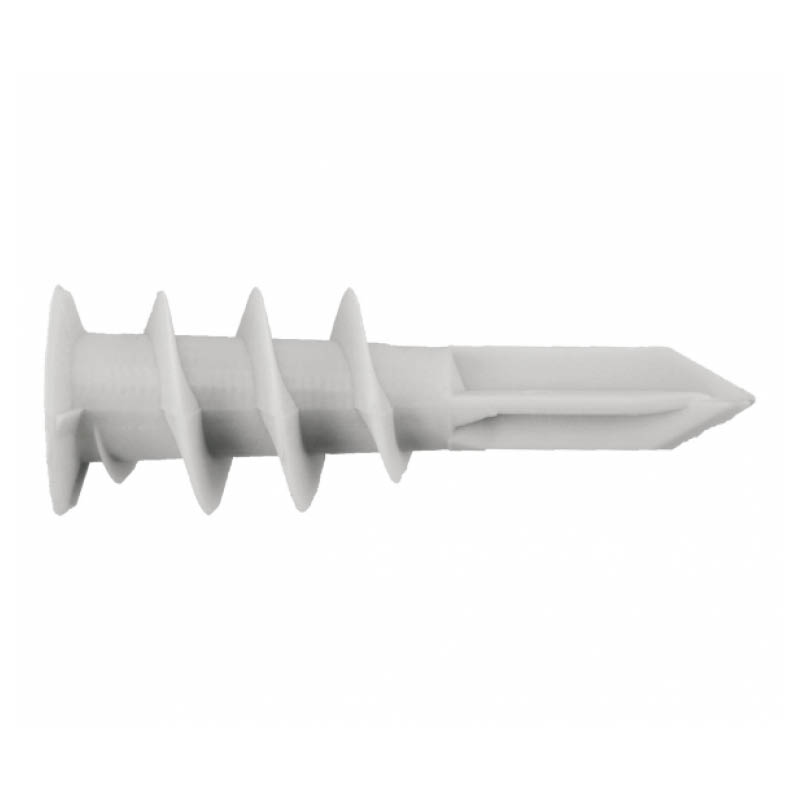 Plasterboard anchors drill point