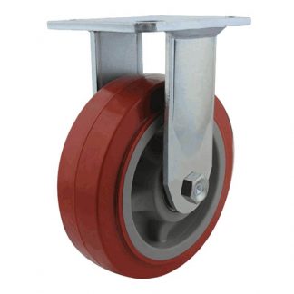 Richmond plate castors - 400kg load capacity - rigid photo