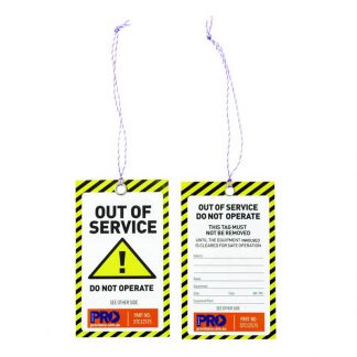 ProChoice out of service tags photo