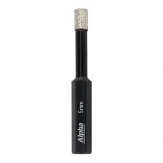 Alpha diamond core drill bits - for tiles & stone photo