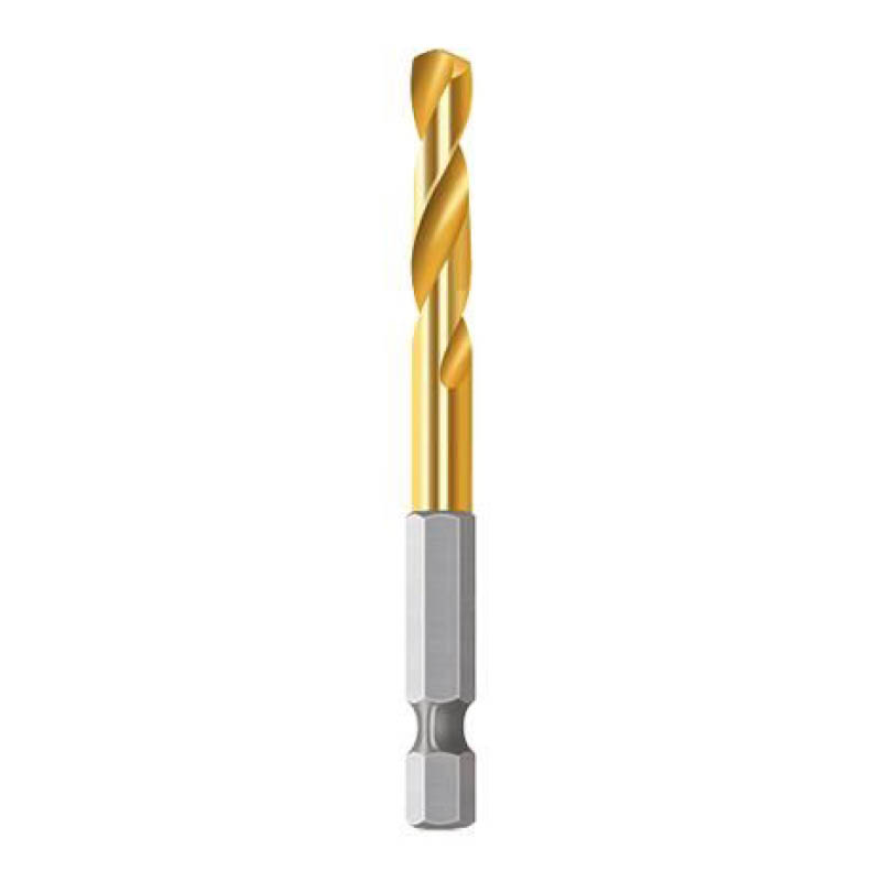 Alpha quick change drill bits hex shank HSS steel