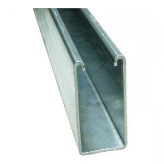 Channel - unslotted - 41x62mm photo