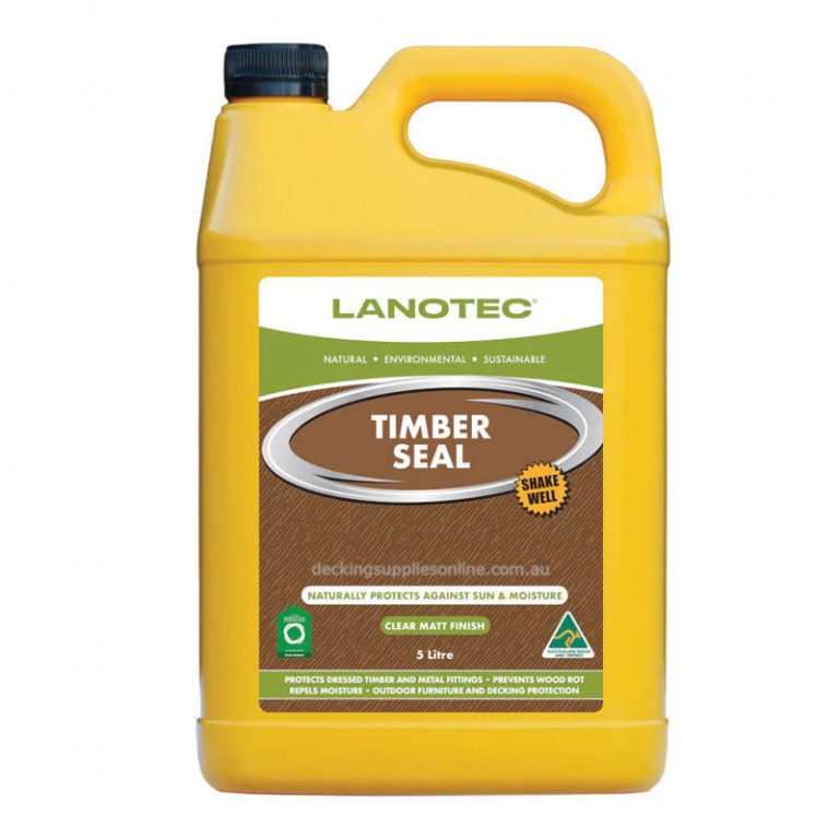 Lanotec timber seal decking sealant