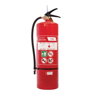 MegaFire water fire extinguishers - with wall bracket photo