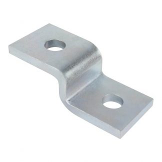 Angle brackets - Z shape fittings - 2 holes for 21mm channel photo