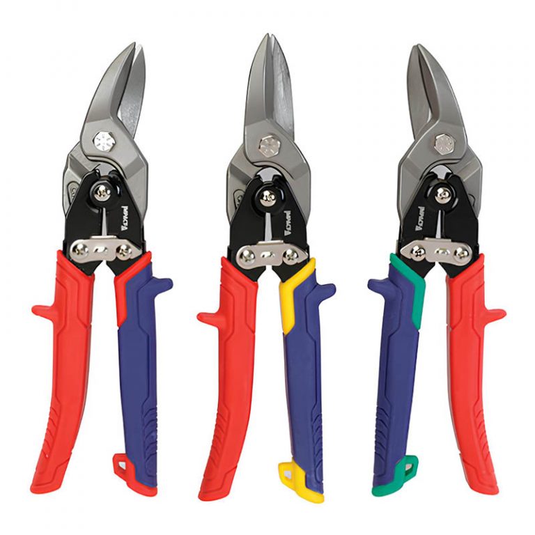 ImpactA aviation tin snips set straight cut 3 piece