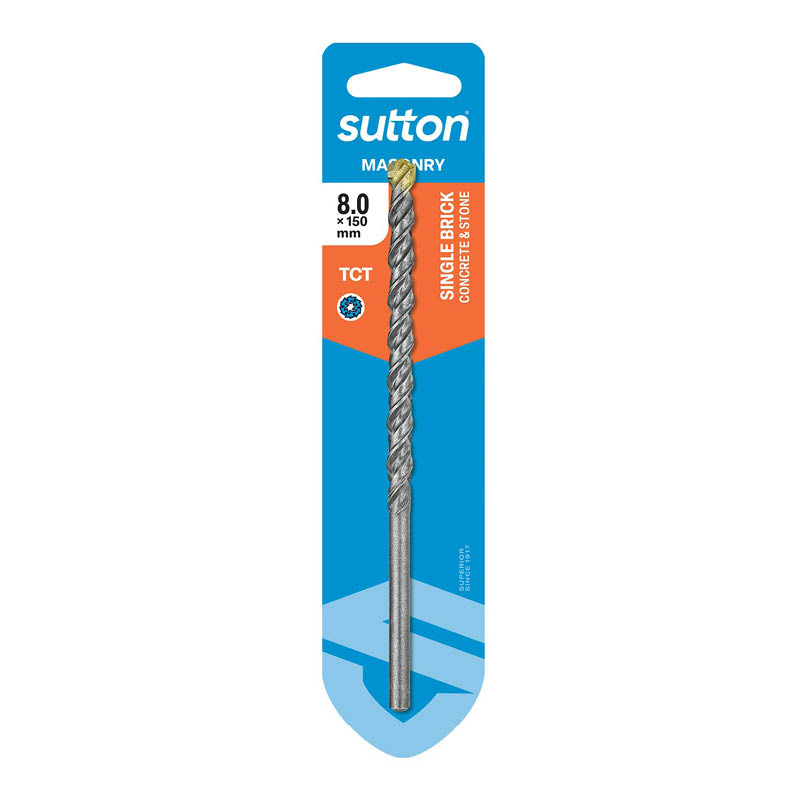 Sutton masonry drill bits single brick