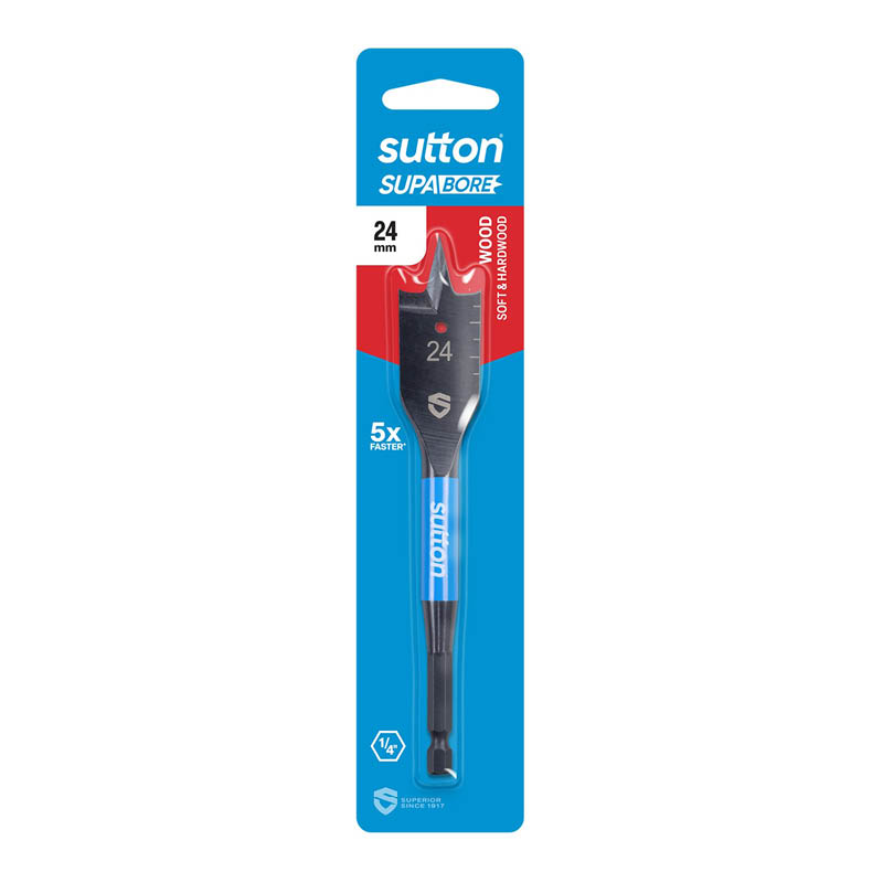 Sutton spade bits - for wood - packaging photo