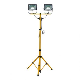 Ultracharge flood light - LED - tripod stand - super bright - yellow photo