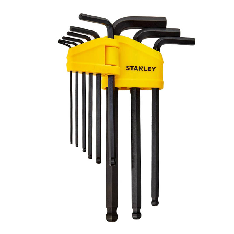 Ball point hex key wrench set - 9 piece - packaging photo