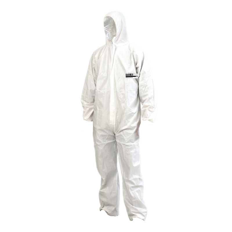 Barriertech disposable coveralls - asbestos handling photo