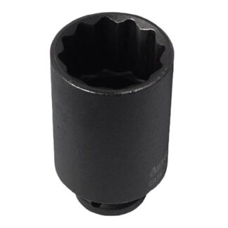 Deep impact sockets - 1/2" square drive - 12-point photo