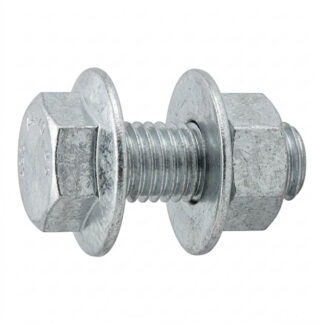 Purlin bolts - hex flange head w nuts - high tensile assembly - gal photo